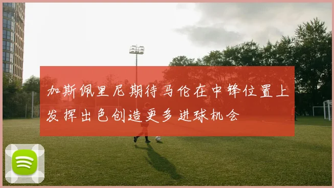 加斯佩里尼期待马伦在中锋位置上发挥出色创造更多进球机会